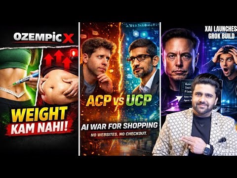 Apple plan 200MP, Google UCP VS OpenAI ACP, ChatGPT Health, DeepSeek V4, Claud Vs xAI | Tech News