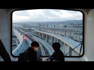 [4K] Riding AIRTRAIN at San Francisco Airport SFO