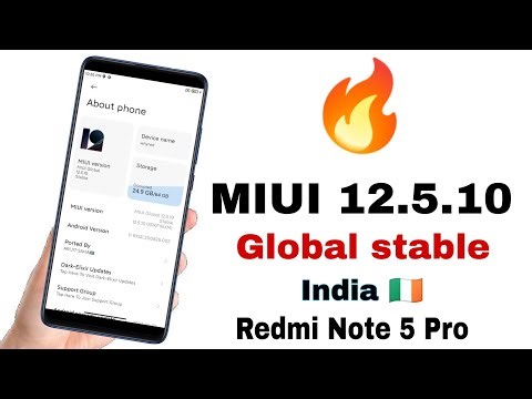 MIUI 12.5.10 | Redmi Note 5 Pro | Android 11 | Global stable update | India | Features & Review 🔥😲😲