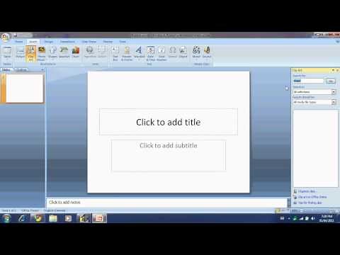How To Insert Clip Art Into Microsoft Office PowerPoint