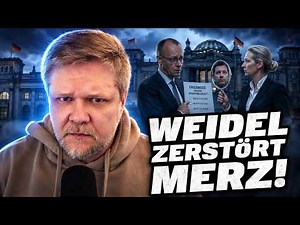 Weidel ruthlessly settles the score with Merz: Economy, migration, pensions – failing everywhere!
