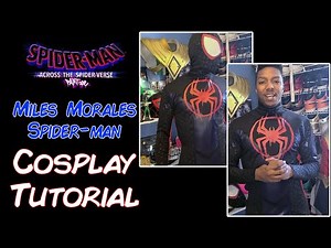 how to make Miles Morales Across the Spider-Verse suit | DIY cosplay tutorial | Level 2