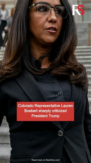 Raw Story on Instagram: "Lauren Boebert turns on Trump after he vetoed a bipartisan water project for rural Colorado. Read the full story at the link in bio. #LaurenBoebert #DonaldTrump #Colorado #CleanWater #GOP #Trump #Politics #PoliticalNews #RawStory #fyp"