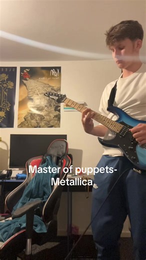 Master of Puppets Guitar Cover Tutorial