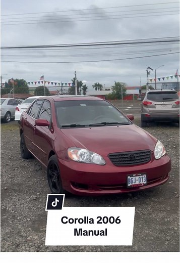 SE FINANCIA Y SE RECIBE💰 Toyota corolla 2006🚘🌴 🛞Manual 🛞Motor 1800 🛞Aire acondicionado 🛞Vidrios y espejos eléctricos 🛞Gasolina 🛞Polarizado 🏁₡4.500.000🏁 Prima: 2.5 Cuota: 120 mil Plazo: 24 meses 📲8545-0909 #costarica #costarica🇨🇷 #guapiles👍🇨🇷 #ventaautos #sanjosecostarica🇨🇷 #financia #guapiles #autosguapiles