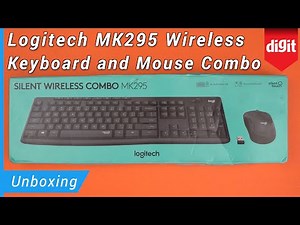 Logitech MK295 Wireless Keyboard and Mouse Combo Unboxing