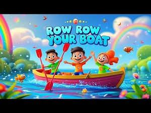 Row Row Your Boat | Popular Nursery Rhymes | Yo Yo Kids Tube