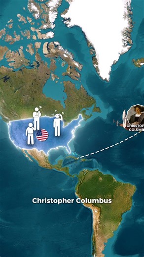 Who Really Discovered America First? 🤔 #geography #maps #mapping #learning | Geo All Day