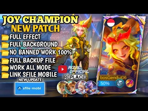 UPDATE Script Skin Joy Onic PH - M6 Champions No Password | Full Effect Voice | Patch Terbaru
