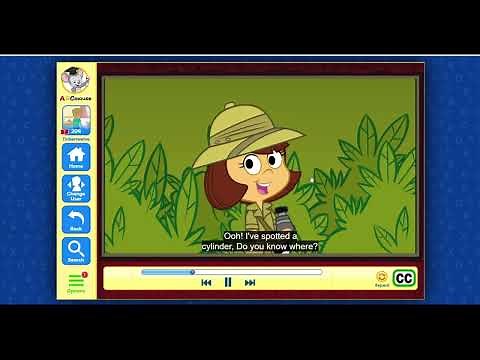 ABC Mouse - Kids Learning -Level 7 Lesson 3 Shapes at the Zoo - Shawna 3D Shapes at the Park