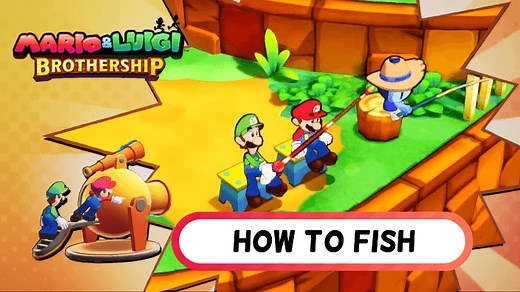 How to Fish | Mario & Luigi: Brothership｜Game8