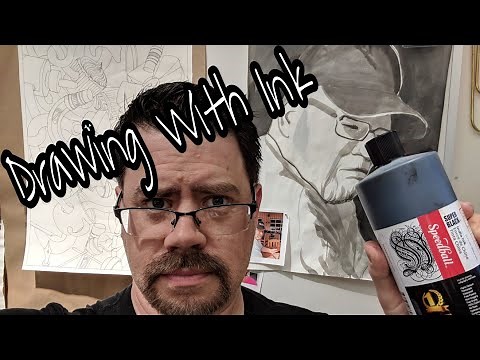Speedball Ink Tutorial and Review - theartproject (Feb 20, 2018)