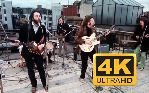 The Beatles - Don't Let Me Down (Rooftop)【4K修复】