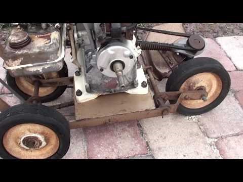 Vintage Briggs and Stratton 2HP 1967 Wards Garden Mark Edger CP-142A POWR KRAFT