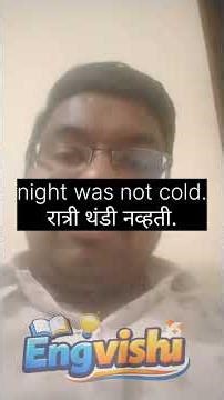 adjective negetive sentence | was/were | past tense | was not /were not | wasn't/weren't