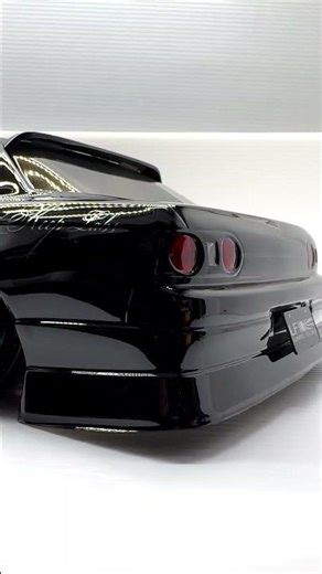 All made with paint. Customizing RC drift bodyshells with airbrushing techniques