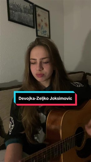 Devojka-Zeljko Joksimovic(Cover by Sena)#guitar #singing #balkan #fyp #guitartok