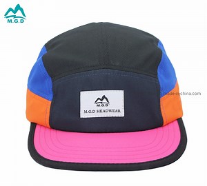 [Hot Item] Custom 5 Panel Camper Hat Blank Design Snapback Hat