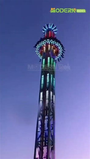 Drop Tower Ride | Rotating Tower Amusement Park Attraction