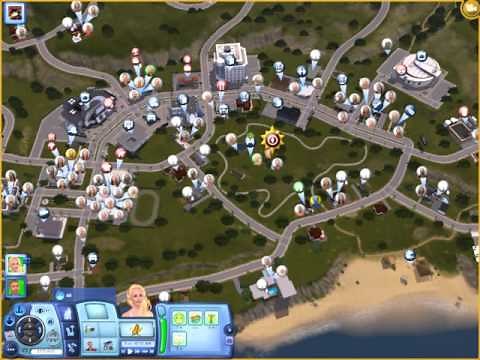 Mod The Sims 3 - Story Progression - Map