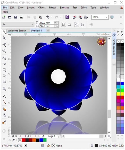 Easy Infographic Design in CorelDraw | #mohsin_graphics #infographic #coreldraw_tutorial #vectordesign #graphicdesign