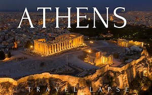 [航拍] 雅典 神话般的城市 众神之都 希腊神话发生地-俯瞰鸟瞰 城建赏析