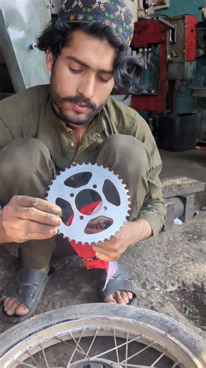 Motorcycle back wheel Grari New install #yourpage #vaiprofycaramba #viralvideos