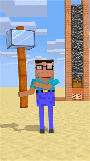 Smart or what? #minecraft #shorts