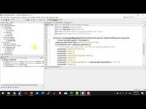 Apache Tomcat - JSP - Servlet - NetBeans FirstDemo Application - Video 10