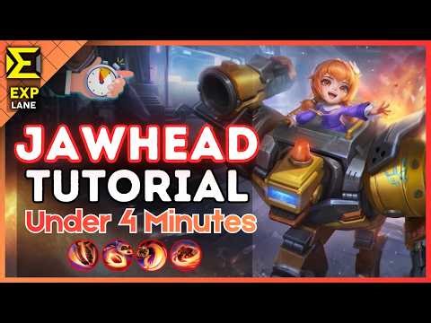 4-Minute Jawhead Tutorial in the EXP Lane || (MLBB S40) 2026