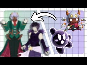 Drawing Kirby Characters as Humans (Part 2)