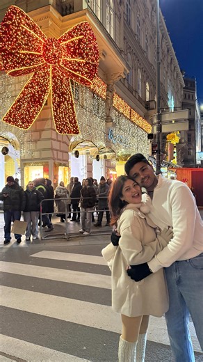 Manasi Mau on Instagram: "Hello Vienna 🎀 #trending #couple #travel #austria #vienna"