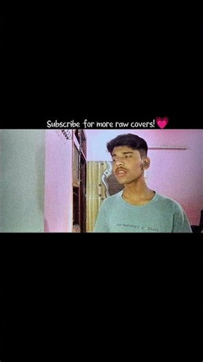Man Mera - Gajendra Verma 🥺 | Raw Vocal Cover #song #emotionalcover #manmera #music #shorts #singing