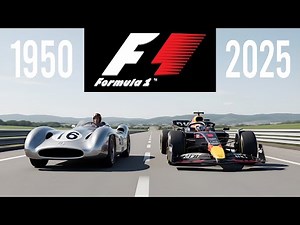 Formula 1 Evolution 1950–2025: The Machines That Changed Racing Forever - McLaren, Mercedes, Lotus