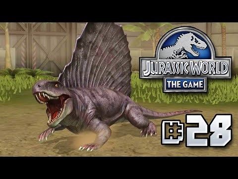 Dimetrodon Released! || Jurassic World - The Game - Ep 28 HD