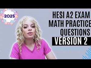 Hesi A2 Exam Math Practice Questions V2 - NursingBff