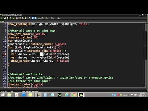 GameMaker How To Make a Mini Map of Room or Level