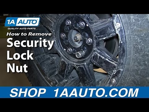 How To Remove a Security Lug Nut Without The Correct Key