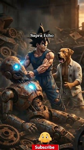 Goku vs Robot – AI Action Fantasy Story | Hero vs Machine