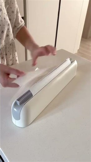 Kitchen Film Cutter Storage Dispenser Box ( # 2720 ) 1️⃣ Product Link in Bio