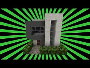 Kleines modernes Haus in Minecraft bauen✔️( Minecraft Tutorial )