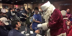 Toy drive allows Rangers to interact with community