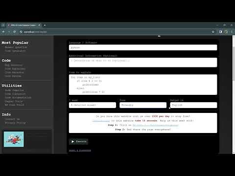 Generate code, debug errors, optimize performance, save time and more with ZZZcode.ai