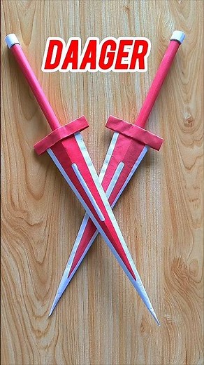 Paper Blade! 🔪 (Origami Dagger)Origami Dagger – Looks Sharp, Folds Smooth#shorts #viral #tutorial