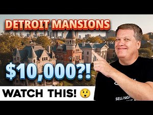 Detroit's Forgotten $10K Mansions That Made $230K