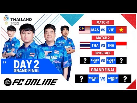 🔴LIVE SEA GAMES ครั้งที่ 33 Day 2 ตัดสินเหรียญทองซีเกมส์ | FC Online Thailand