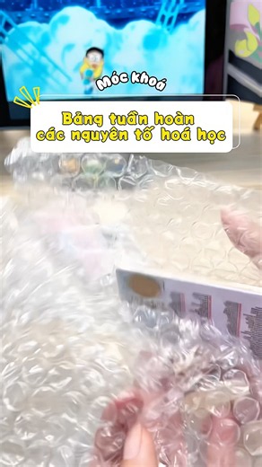 Móc khoá bảng tuần hoàn các nguyên tố hoá học