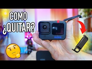COMO QUITAR TAPA DE LA BATERIA GOPRO HERO 7, 8, 9 Y 10