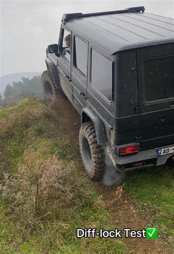 G-Class Off-Road Diff-Lock Test