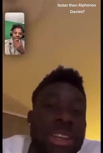 Who is faster?⚡️ #alphonsodavies #speed #faster #fyp #foryoupage #viral